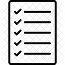 Lista De Verificacion Tabla De Dieta Lista Icon