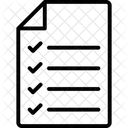 Lista De Verificacion Tabla De Dieta Lista Icon