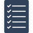 Lista De Verificacion Tabla De Dieta Lista Icon