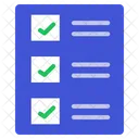 Lista de Verificación  Icono