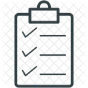 Lista de Verificación  Icono