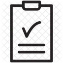 Lista de Verificación  Icono