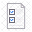 Lista de Verificación  Icono