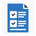 Lista de Verificación  Icono