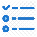 Lista De Verificacion Web Aplicacion Icono