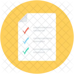 Lista de Verificación  Icono