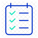 Verificacion Del Portapapeles Lista De Verificacion Lista De Entrega Icono
