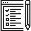 Lista De Verificacion Evaluacion Sitio Icono