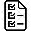 Lista de Verificación  Icono
