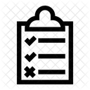 Lista De Verificacion Lista De Tareas Proyecto Icon