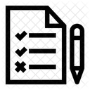 Lista De Verificacion Lista De Tareas Editar Icono