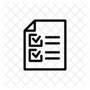 Lista de Verificación  Icono