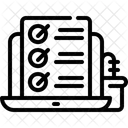 Lista de Verificación  Icono