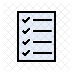 Lista de Verificación  Icono