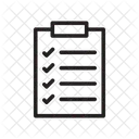 Lista de Verificación  Icono