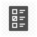 Lista de Verificación  Icono