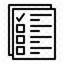 Encuesta Lista De Verificacion Comentarios Icono