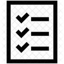 Lista de Verificación  Icono