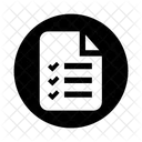 Lista de Verificación  Icono