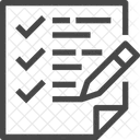 Lista de Verificación  Icono