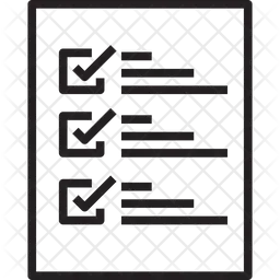 Lista de Verificación  Icono