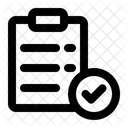 Lista de Verificación  Icono