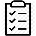 Lista de Verificación  Icono