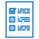 Lista de Verificación  Icono