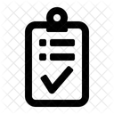 Lista de Verificación  Icono
