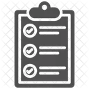Lista De Verificacion Plan De Dieta Lista Icon