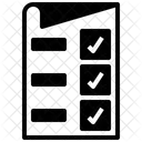 Lista de Verificación  Icono
