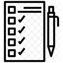 Lista de Verificación  Icono