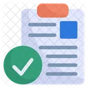 Lista de Verificación  Icono