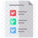 Lista de Verificación  Icono