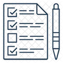 Lista De Verificacion Lista De Tareas Lista De Planificacion Icono