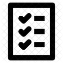 Lista de Verificación  Icono