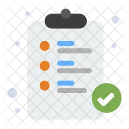 Lista de Verificación  Icono