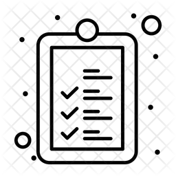 Lista de Verificación  Icono