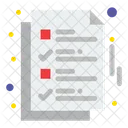Lista de Verificación  Icono