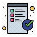 Lista de Verificación  Icono
