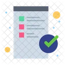 Lista de Verificación  Icono