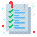 Lista de Verificación  Icono