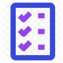 Lista de Verificación  Ícone
