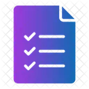 Lista de Verificación  Icono
