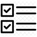 Lista de Verificación  Icono