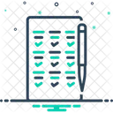 Lista de Verificación  Icono