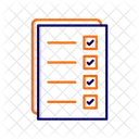 Lista de Verificación  Icono