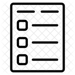 Lista de Verificación  Icono