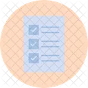 Lista de Verificación  Icono
