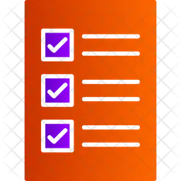 Lista de Verificación  Icono